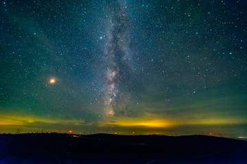 冰山梁星空