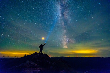 冰山梁星空