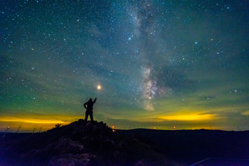 冰山梁星空