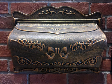 铁艺复古欧式信箱