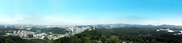 惠州西湖风景区全景