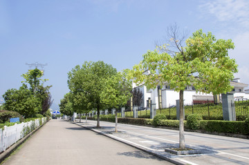 绩溪城市道路景观