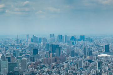 晴空塔天空树俯瞰东京街道