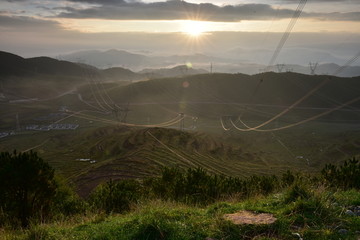 高山日出