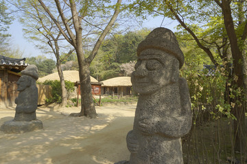 韩国济州岛石神像