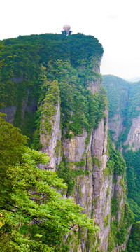 天门山全景图