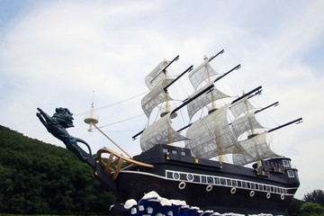 大连帆船模型