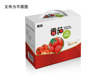 番茄酱包装设计平面图