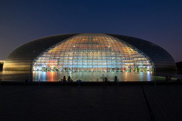 国家大剧院夜景