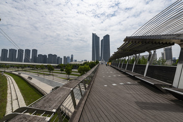 南京眼步行桥观光台