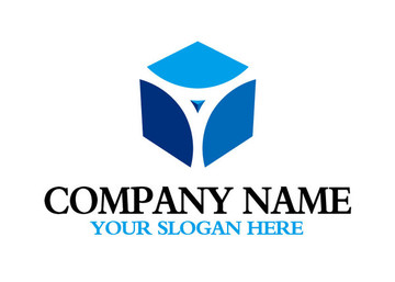方块标志企业标志盒子logo