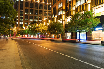 城市马路夜景