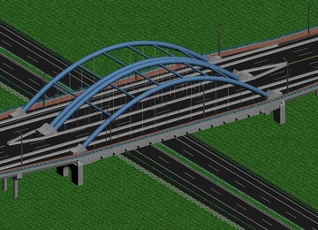 钢结构桥梁模型