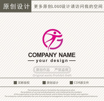 G字母舞蹈培训logo