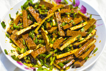麻辣香干