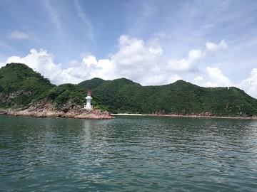深海处的岛