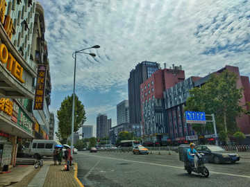 武汉街头建筑风景