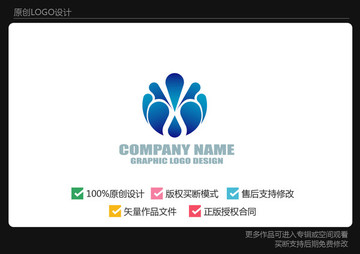 水花科技logo
