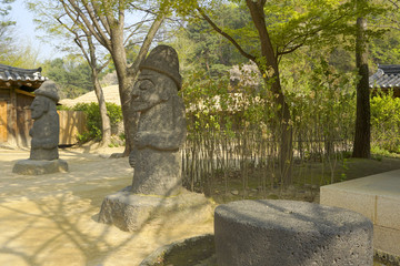 韩国济州岛石神像