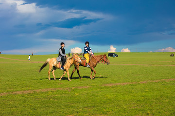 内蒙古骑马场