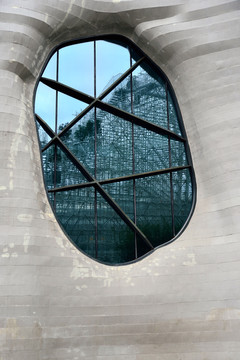创意建筑异形玻璃窗