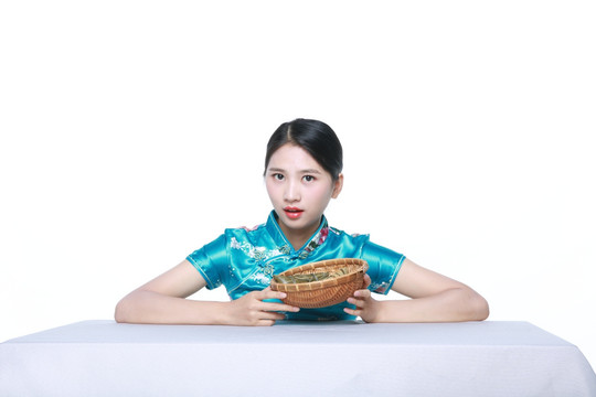 高清粽子摄影图
