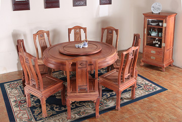 红木家具西餐桌