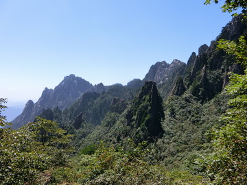 安徽黄山云谷群峰