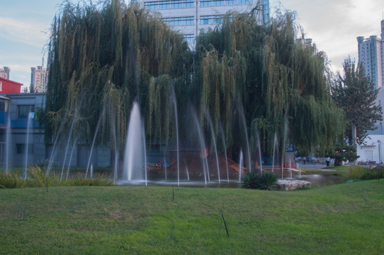 中国传媒大学喷泉
