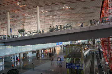 北京T3航站楼人行天桥