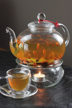 生姜枸杞茶