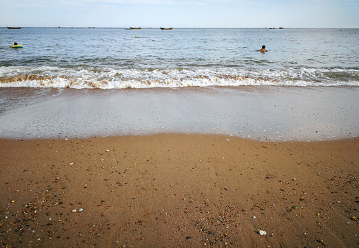 大连海滩风光