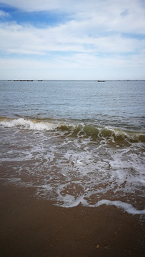 大连海滩风光