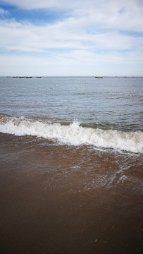 大连海滩风光
