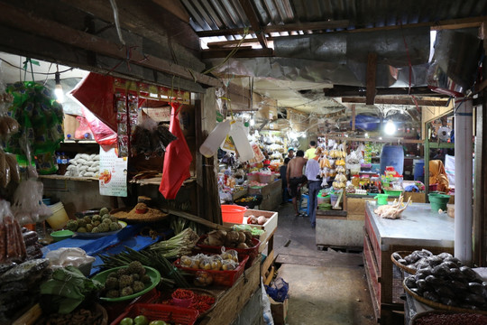 印尼菜市场