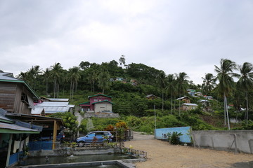 印尼海边乡村