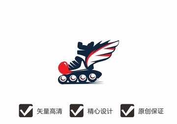 滑轮鞋logo