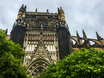 西班牙教堂欧式建筑