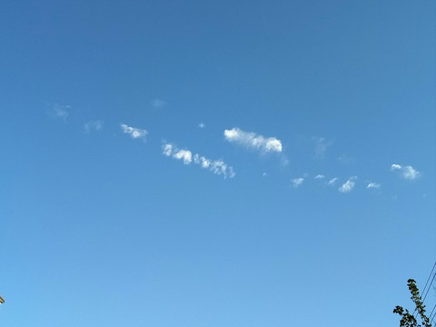 蓝天白云