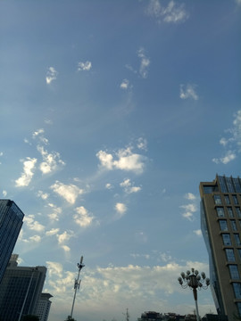 蓝天白云