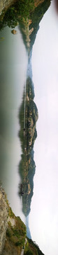 汉江河全景图
