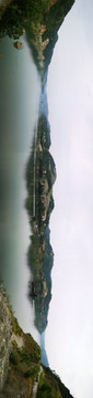 汉江河全景图