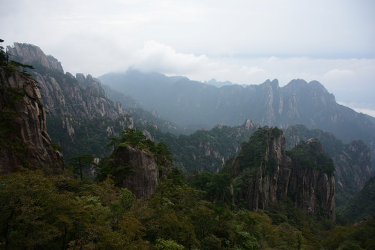 黄山景色