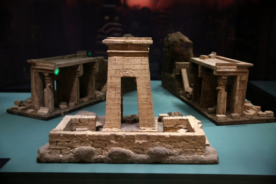 埃及神庙模型