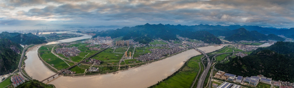 永嘉黄田全景