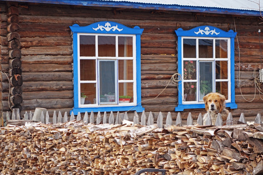 俄式木刻楞木屋