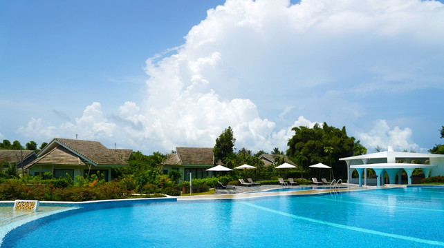越南酒店泳池
