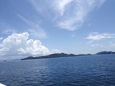 大海蓝天