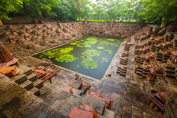 印度摩多哈拉圣井仿建景观