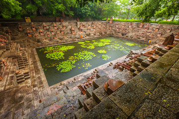 印度摩多哈拉圣井仿建景观